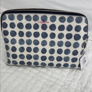 Coach cosmetic case